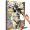 Quadro fai da te - Naked Woman With Flowers