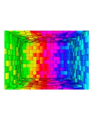 Fotomurale adesivo - Rainbow Cube