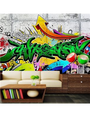 Fotomurale adesivo - Urban Graffiti