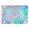 Fotomurale adesivo - Girly Mandala (Blue)