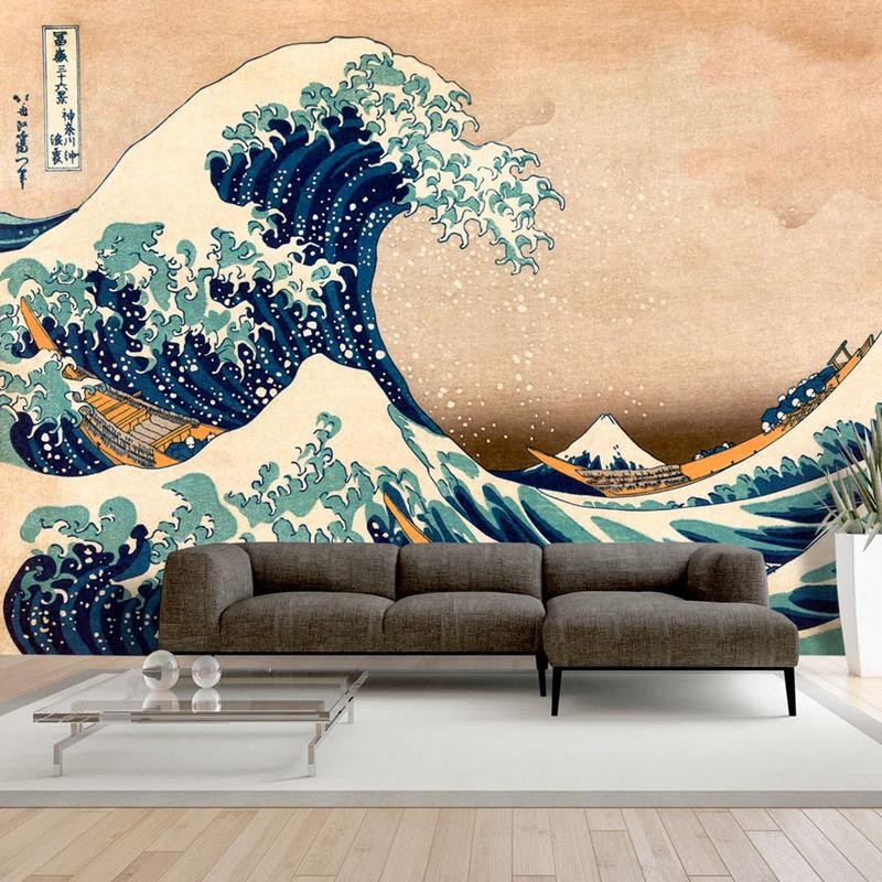 Fotomurale adesivo - Hokusai: The Great Wave off Kanagawa (Reproduction)