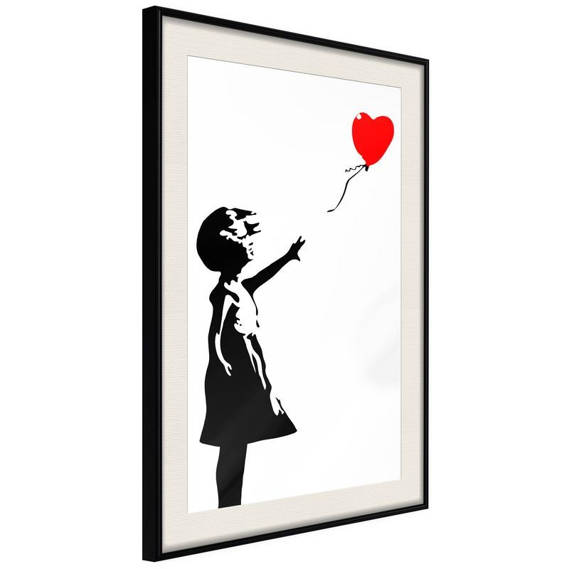 Collezione parete - Banksy: - Balloon with Girl da Casa I Poster