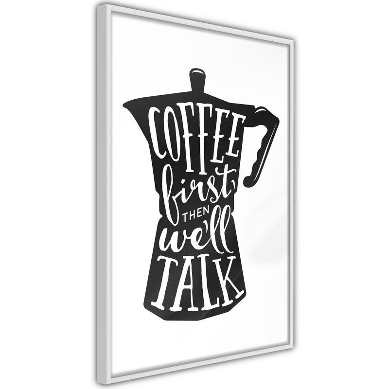 Poster - Coffee First