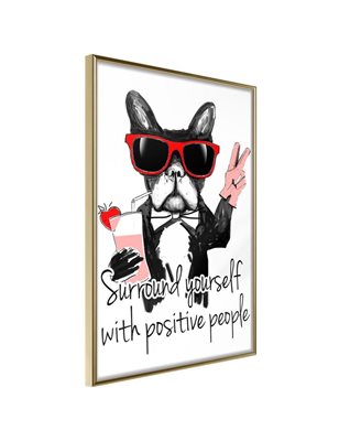 Poster - Positive Bulldog