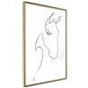 Poster - Sketch of a Horse's Head