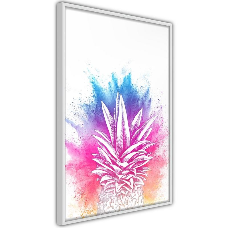 Poster - Rainbow Pineapple Crown