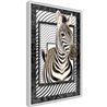 Poster - Zebra in the Frame