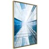 Poster - Steel and Glass (Blue)