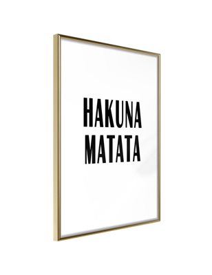 Poster - Hakuna Matata