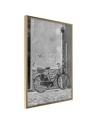 Poster - Bicycle with Black Tires