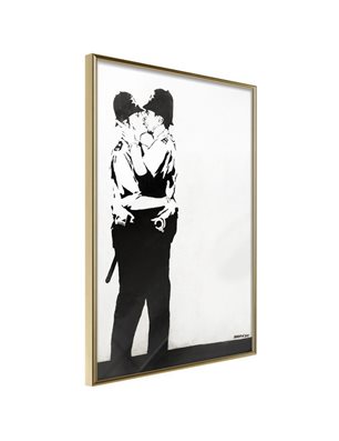 Poster - Banksy: Kissing Coppers II