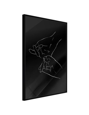 Poster  Joined Hands (Black)