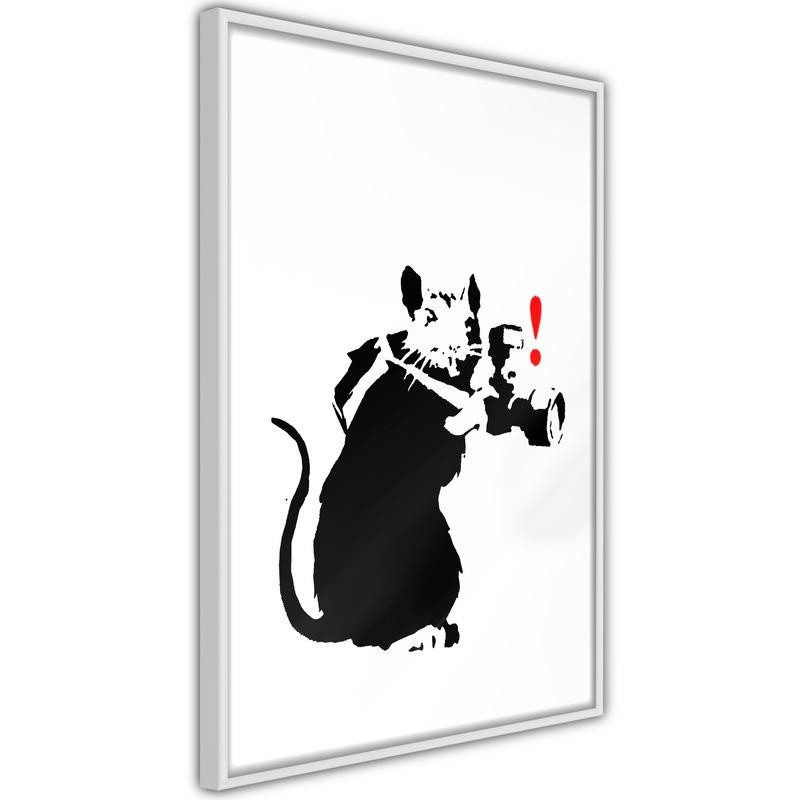 Poster - Banksy: Rat Photographer da parete - Collezione Casa