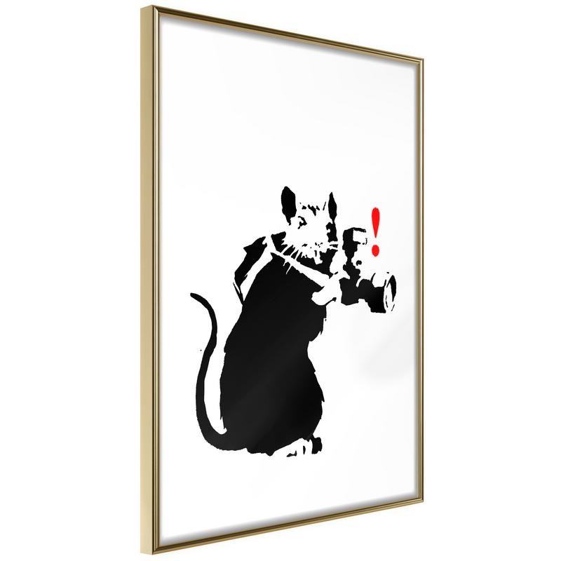 Poster - Banksy: Rat Photographer da parete - Collezione Casa