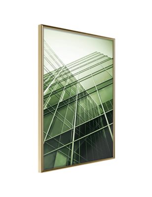 Poster - Steel and Glass (Green)