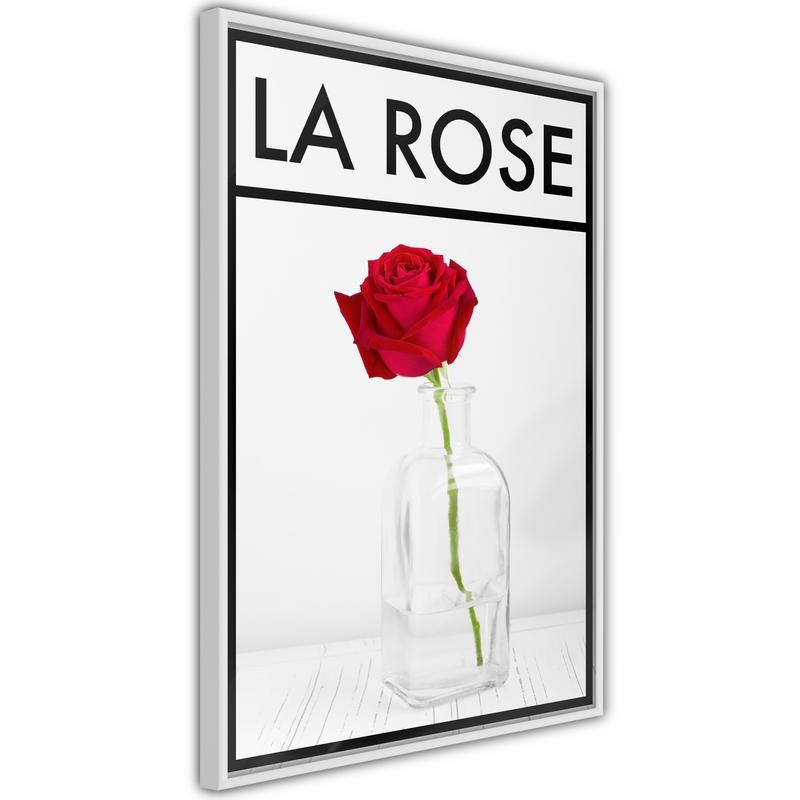 Poster - Rose in the Vase