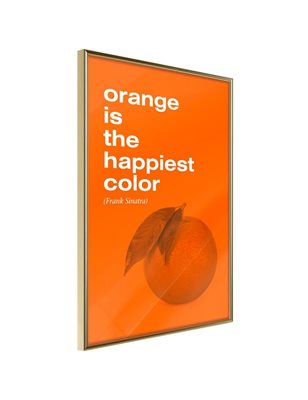 Poster - Orange Colour