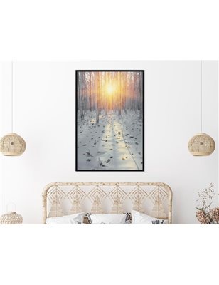 Poster - Frosty Sunset