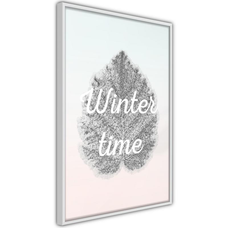 Poster - Winter Leaf