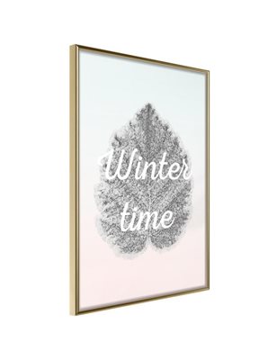 Poster - Winter Leaf