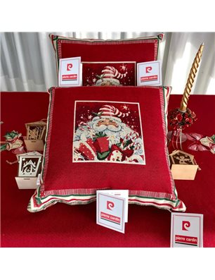 Cuscino Arredo Natalizio Pierre Cardin Babbo Natale