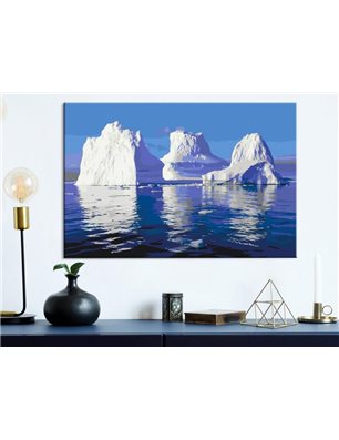 Quadro fai da te - Iceberg