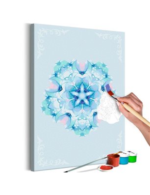 Quadro fai da te - Snowflake