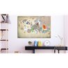 Quadro - Map of Europe (1 Part) Wide