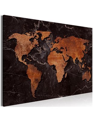 Quadro - Copper Map (1 Part) Wide