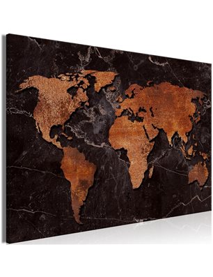 Quadro - Copper Map (1 Part) Wide