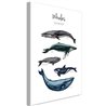 Quadro - Whales (1 Part) Vertical