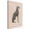 Quadro - Calm Greyhound (1 Part) Vertical