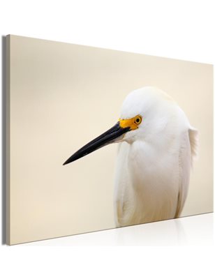 Quadro - Snowy Egret (1 Part) Wide