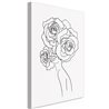 Quadro - Fancy Roses (1 Part) Vertical