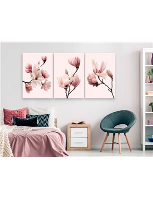 Quadro - Spring Magnolias (3 Parts)