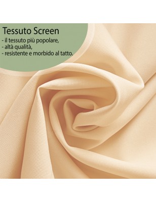 Tende a pannello in tinta unita beige