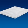 Topper in memory foam sfoderabile Artigiani del Riposo