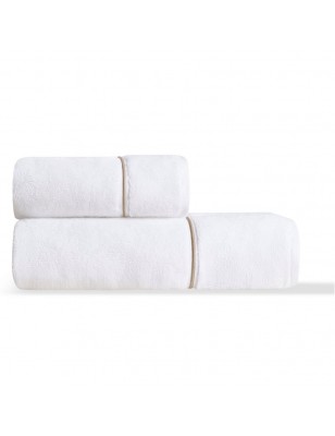 Set asciugamani bagno 6+6 in spugna cotone viso ospite Maestri Cotonie