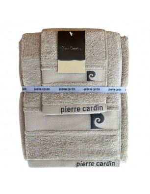 Set asciugamano bagno viso ospite telo Pierre Cardin Luxury