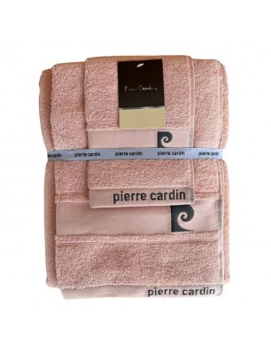 Set asciugamano bagno viso ospite telo Pierre Cardin Luxury