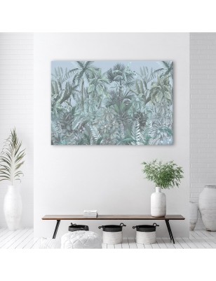 Quadro su tela, Bamboo verde