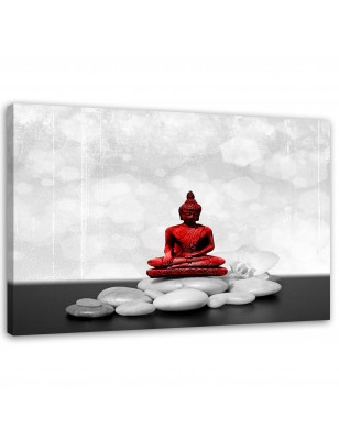 Quadro su tela, Zen meditare Buddha