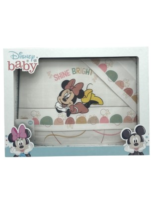 Lenzuola lettino neonato Minnie shine bright Disney