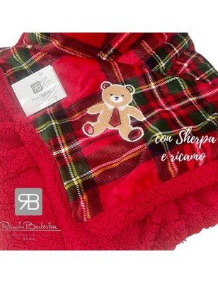 Plaid bambini natalizio Renato Balestra Teddy