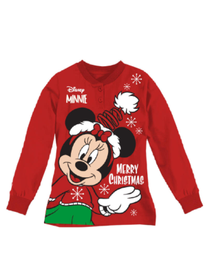 Pigiama bimba invernale felpa Minnie Disney