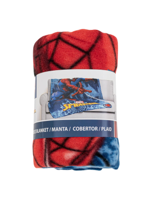 Plaid per bambini in pile Spiderman