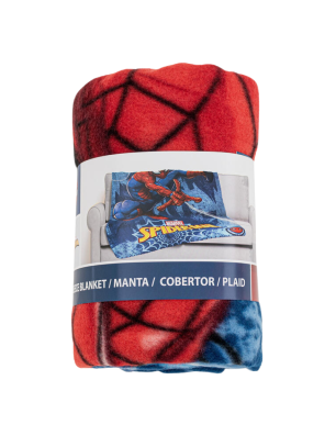 Plaid per bambini in pile Spiderman