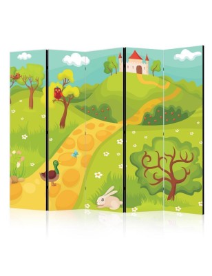 Paravento  A path to a magical castle II [Room Dividers]