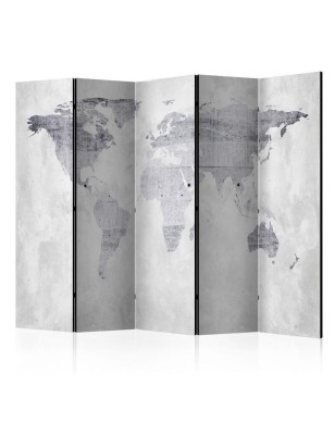 Paravento  Concrete Map [Room Dividers]