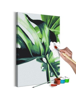 Quadro fai da te  Monstera Adansonii